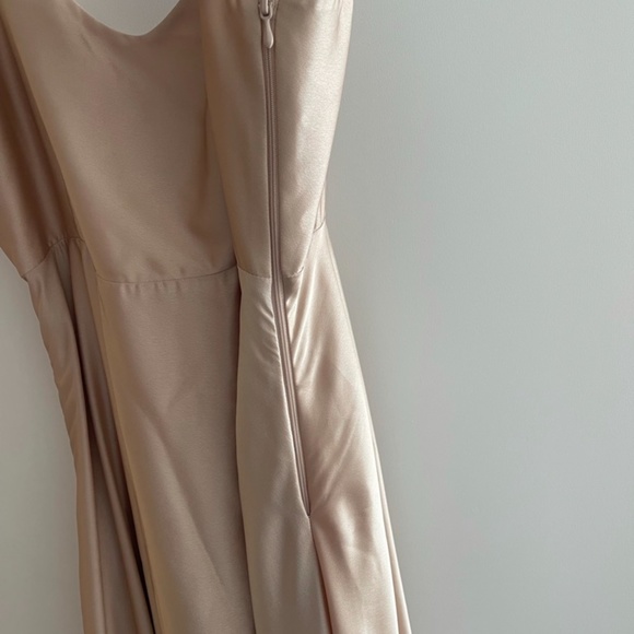 Show Me Your Mumu Faith Maxi Dress - SIZE LARGE - CHAMPAGNE COLOR - Picture 9 of 11